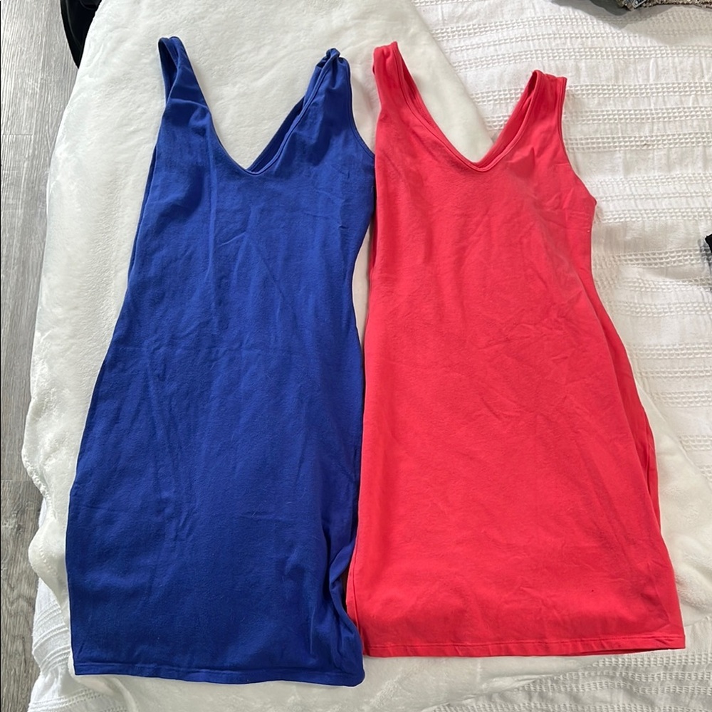 Wild Fable Vibrant Blue and Pink Tops